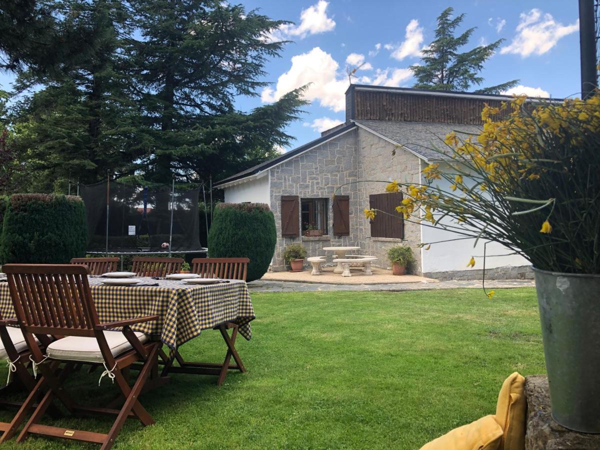 Villa Aurelia - Casa De Campo Con Jardin Y Piscina Entre Madrid Y Segovia Ortigosa del Monte Eksteriør bilde